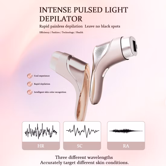 Mais recente tecnologia de equipamentos de beleza Sapphire Ice cool IPL Depilação indolor